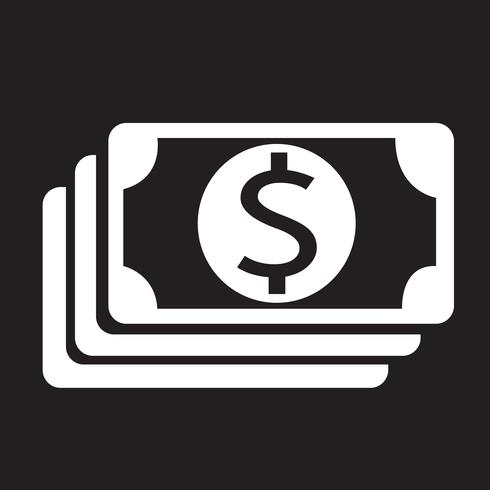 Geld pictogram symbool teken vector