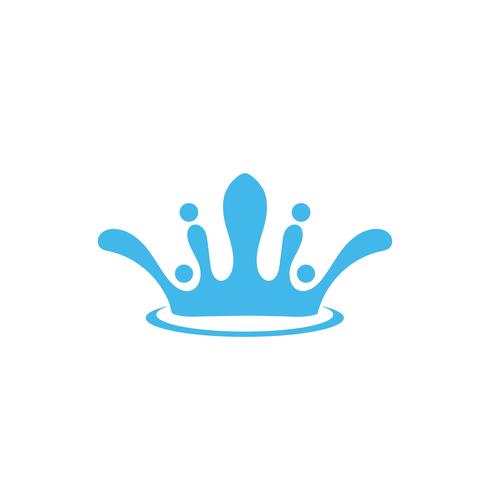 Splash Water Logo sjabloon vectorillustratie vector