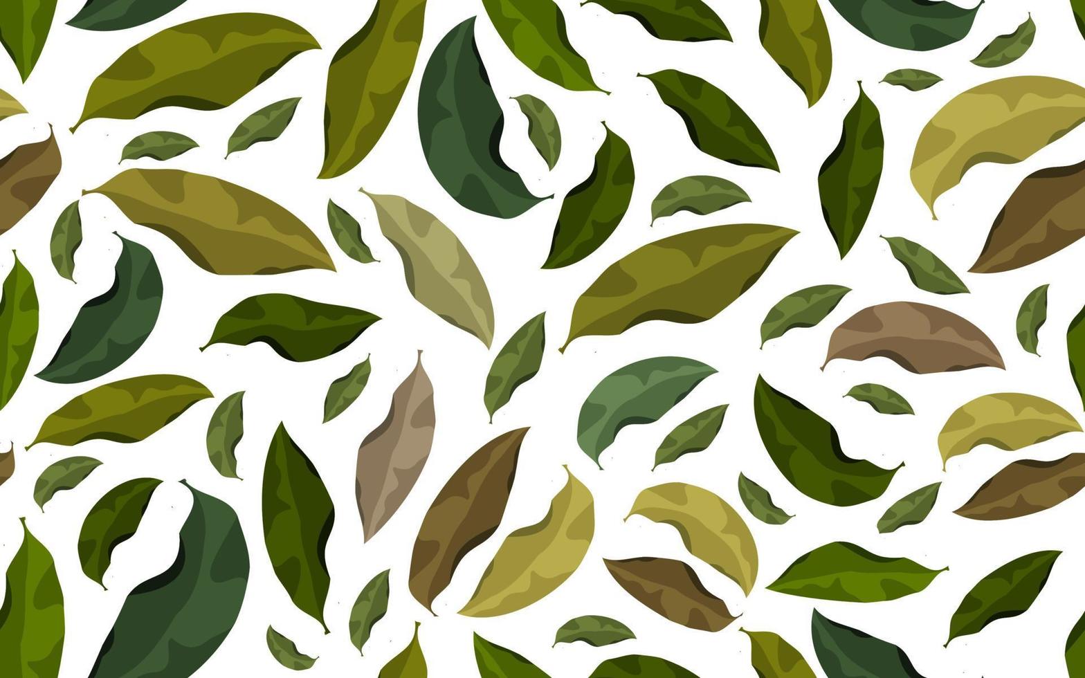 kleurrijk abstract blad naadloos patroon vector