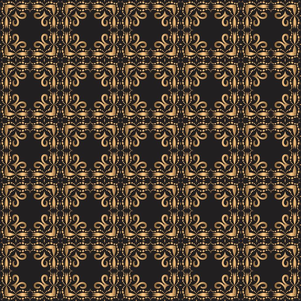 decoratieve ornament naadloze patroon achtergrond vector