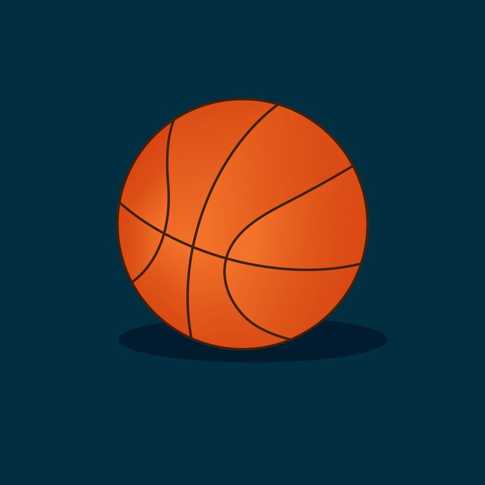 basketbal vectorillustratie vector