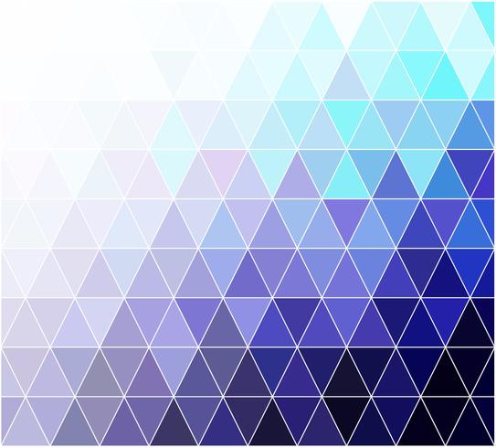 blauwe raster mozaïek achtergrond, creatief ontwerpsjablonen vector