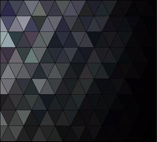 Zwart vierkant raster mozaïek achtergrond, creatief ontwerpsjablonen vector