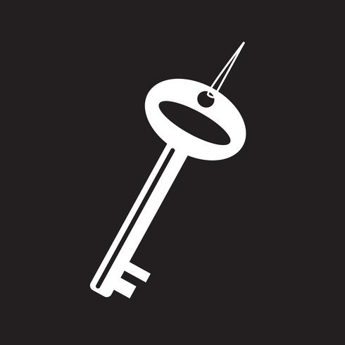 sleutel pictogram symbool teken vector