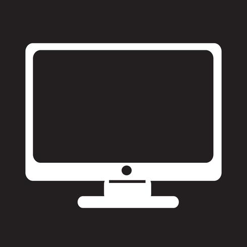 monitor pictogram symbool teken vector