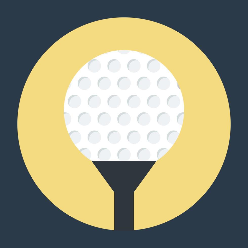 golfbal concepten vector