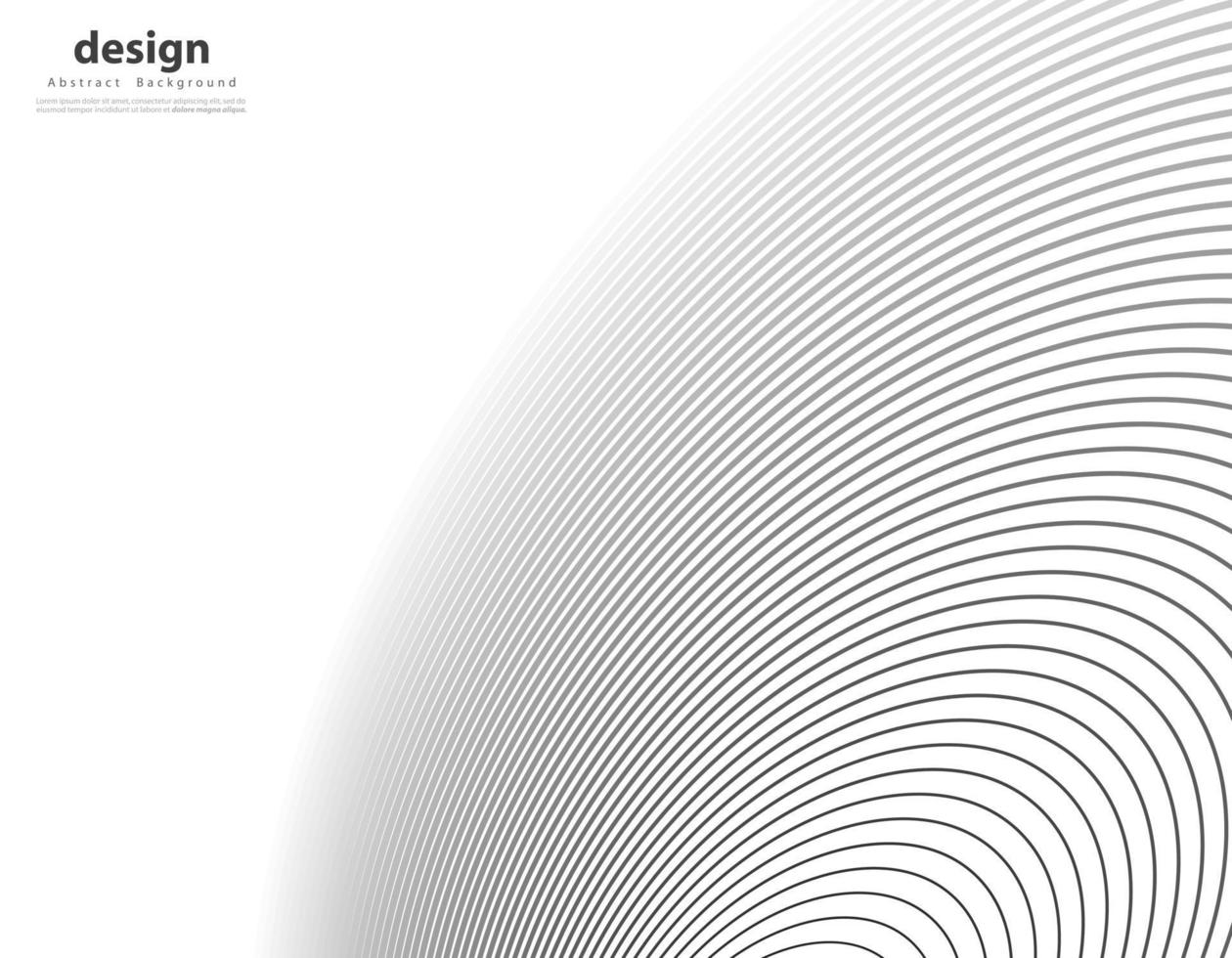 abstracte cirkel lijn achtergrond. ronde patroon. cirkel voor geluidsgolf. vector - illustratie