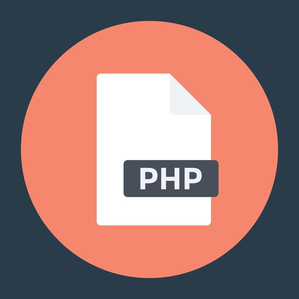 php-bestandsconcepten vector