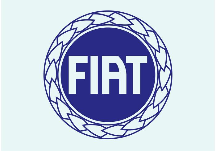 Fiat disc logo vector