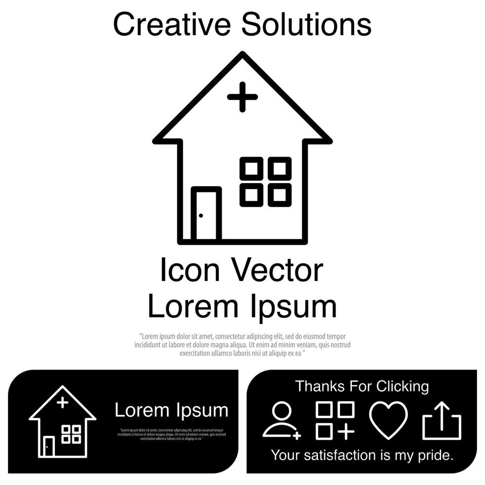 huis pictogram vector eps 10