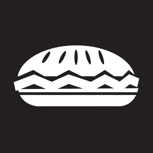 voedsel taart pictogram vector