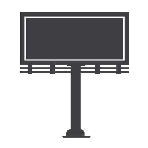 Billboard presentatie pictogram vector