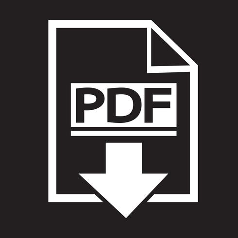 PDF pictogram symbool teken vector