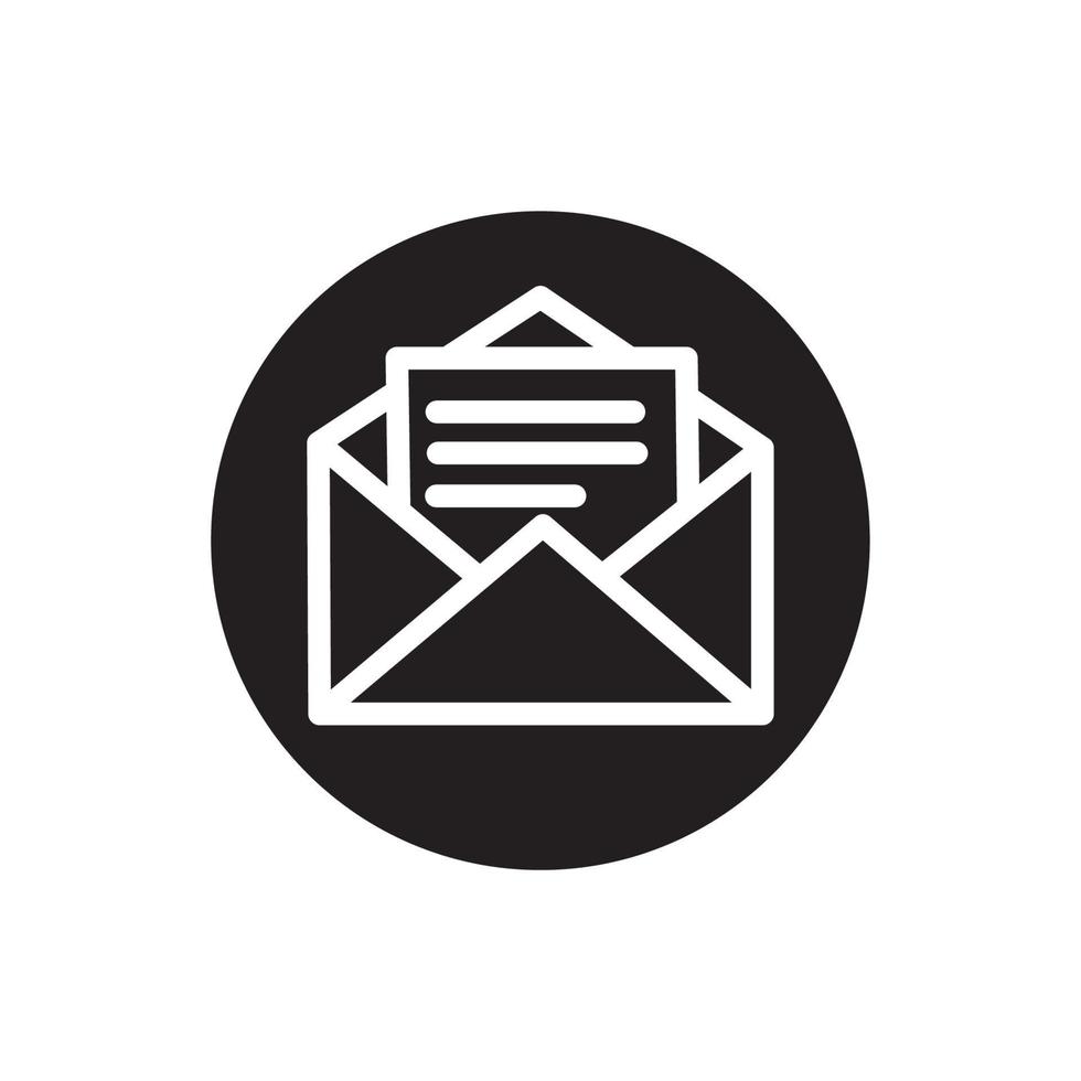 e-mail vector lijn pictogramserie. bevat pictogrammen zoals inbox, brief, bijlage, envelop en meer. uitgebreide slag