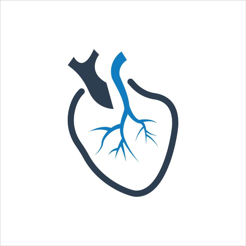 cardiologie icoon, cardiovasculair icoon vector