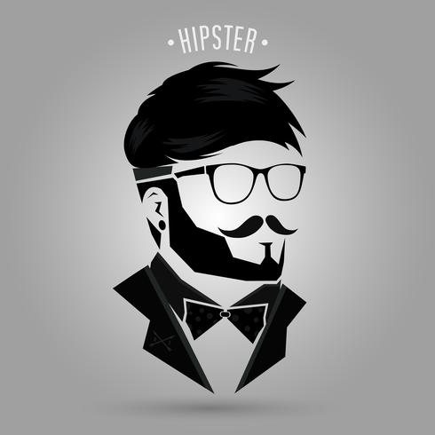 Hipster kapsel 04 vector