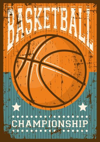 Basketbal Voetbal Sport Retro Pop Art Posters Bewegwijzering vector