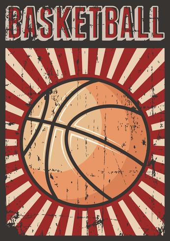 Basketbal Voetbal Sport Retro Pop Art Posters Bewegwijzering vector