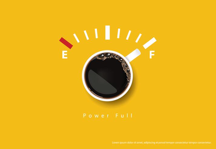 Koffieaffiche Advertentie Flayers Vector Illustration
