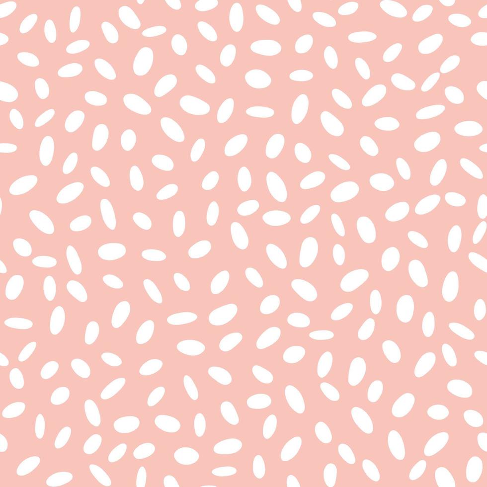 abstract gevlekt naadloos patroon in pastelkleuren. roze gestippelde achtergrond. vector handgetekende illustratie. perfect voor afdrukken, decoraties, inpakpapier, omslagen, uitnodigingen, kaarten.