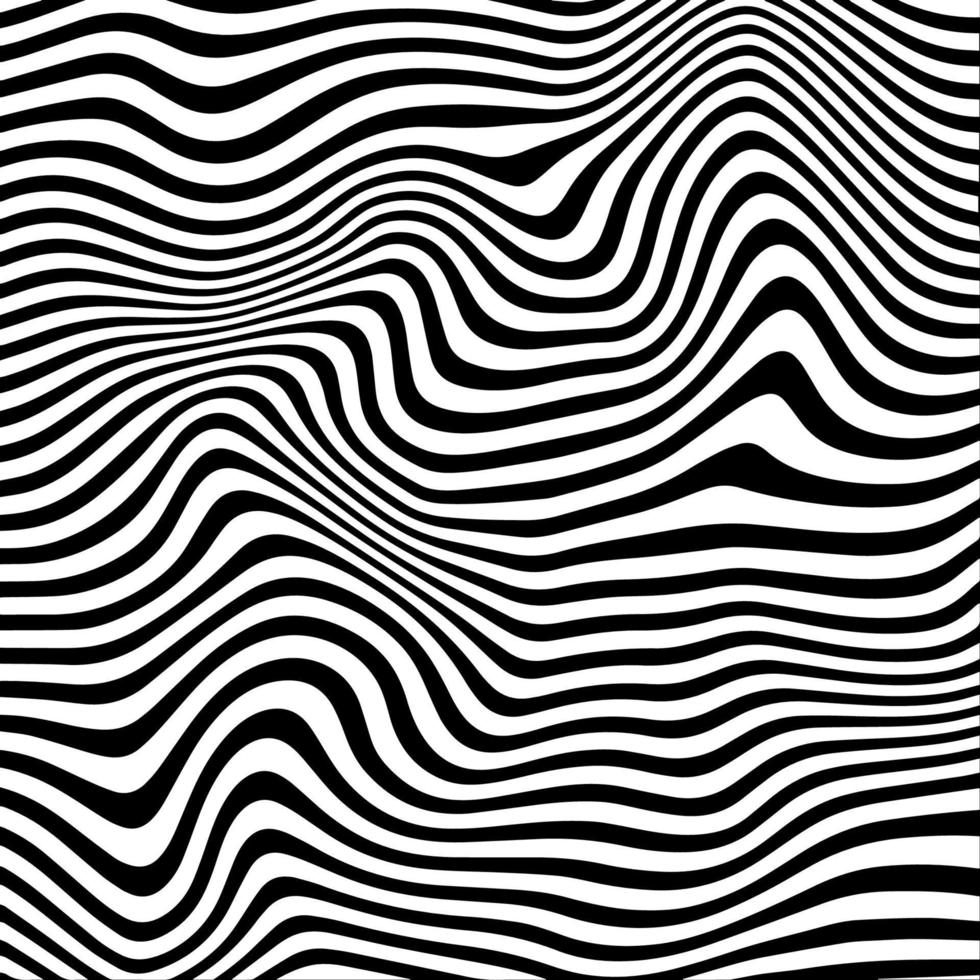 zwart-wit abstracte lijnen achtergrond vloeibaar. vloeibare acryl marmeren textuur. willekeurige chaotische grunge-overlay. vector