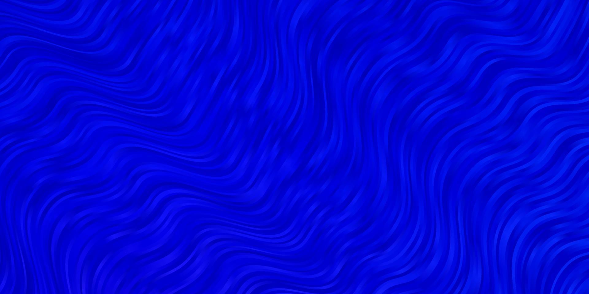 lichtroze, blauwe vectorachtergrond met krommen. vector