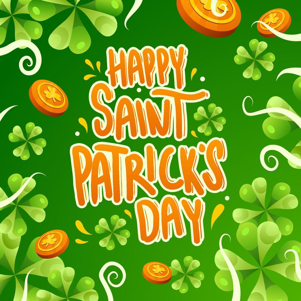 Saint Patrick's Day viering vector