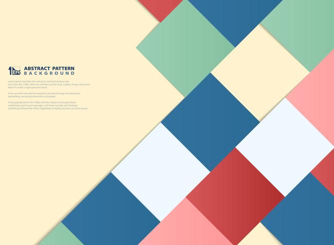 Abstracte kleurrijke papier gesneden ontwerp patroon achtergrond. illustratie vector eps10