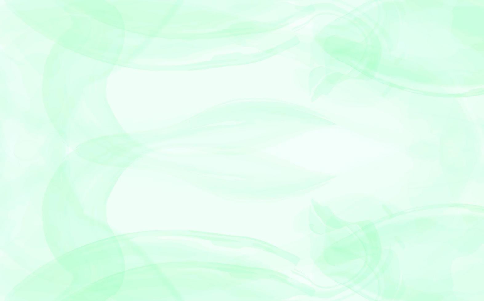 abstracte groene aquarel achtergrond vector
