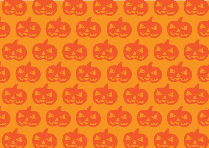 Halloween pompoen achtergrond vector