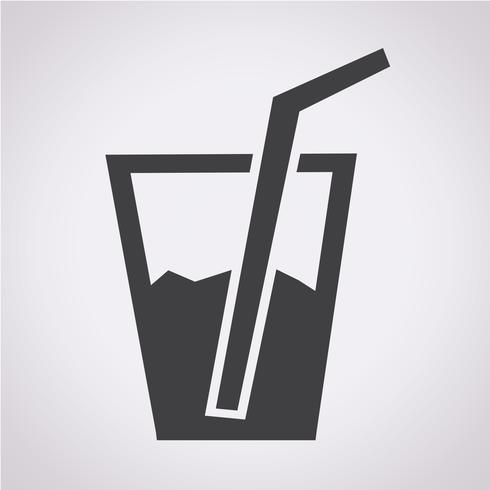 Frisdrank pictogram vector