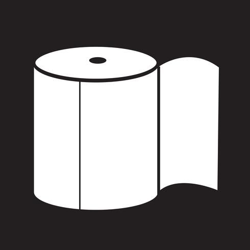 Toiletpapier pictogram vector