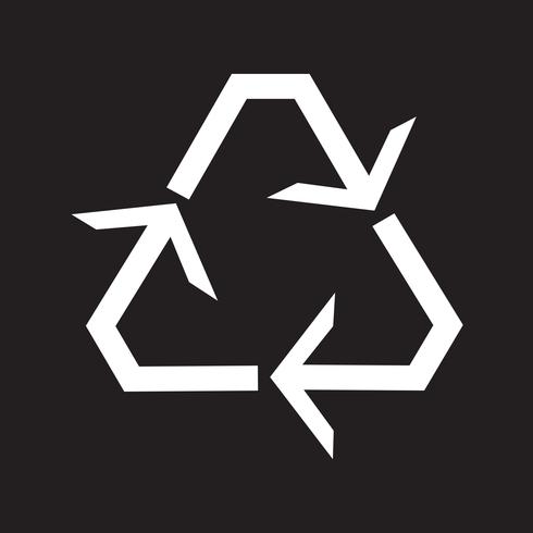 Recycle pictogram symbool teken vector