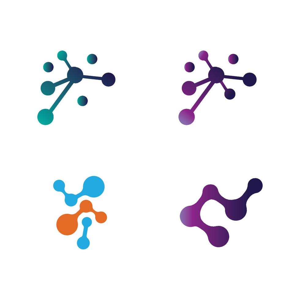 molecuul logo vector