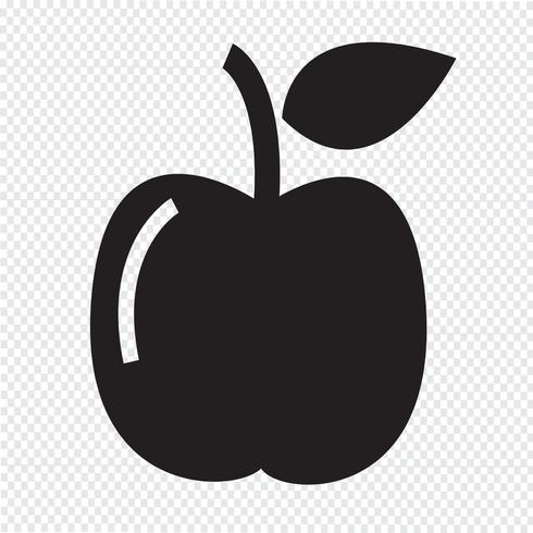 Apple pictogram symbool teken vector