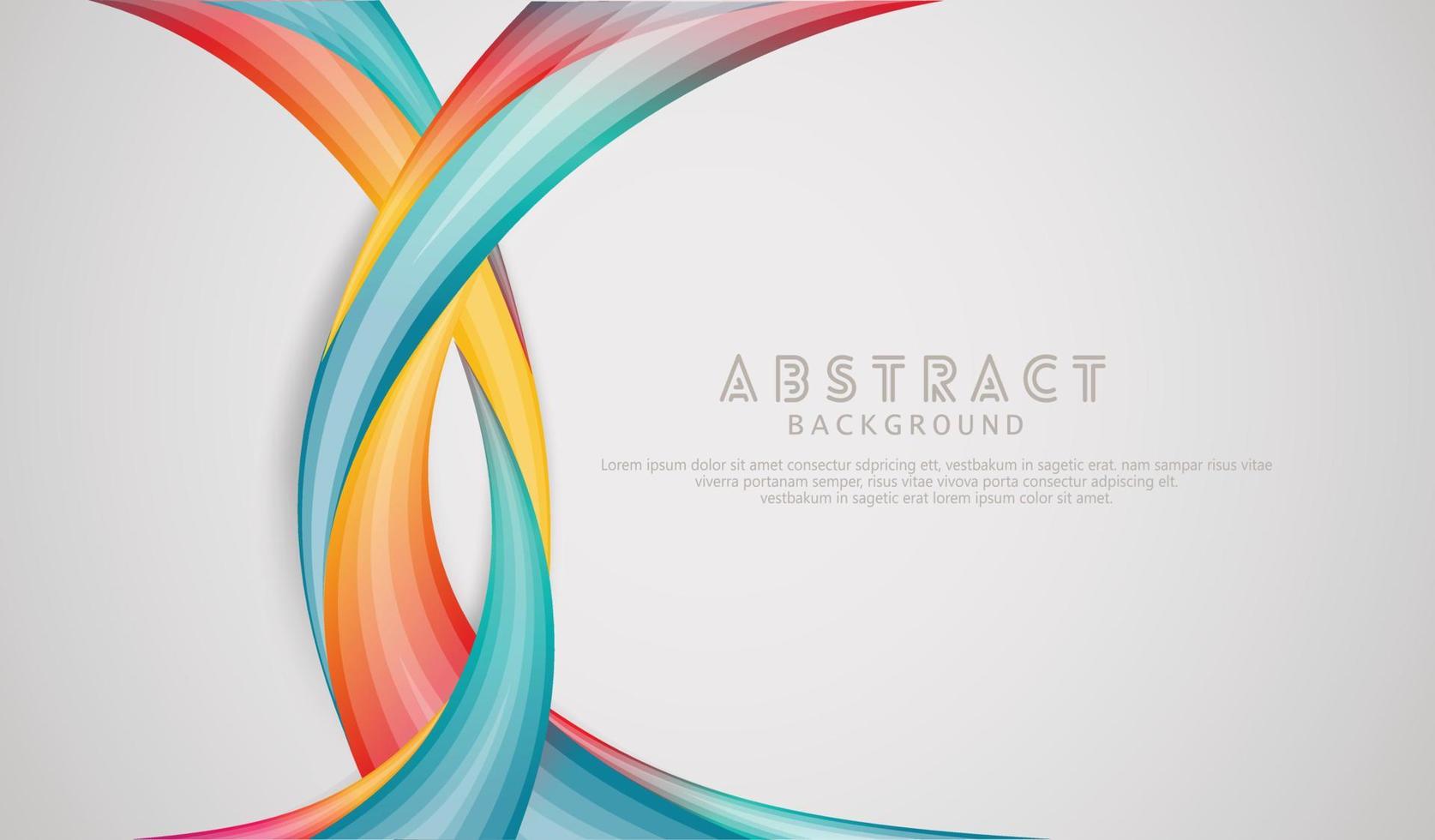 wuivende elegantie abstracte achtergrond met dynamische gradatie kleur. futuristisch ontwerp voor behang. achtergrond, posters, banner en andere gebruikers vector