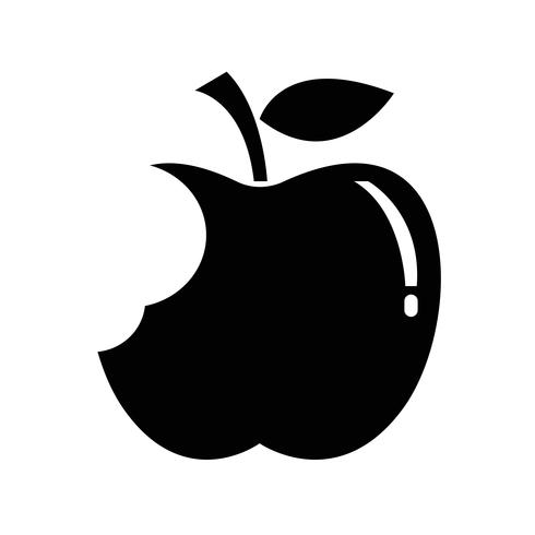 Apple pictogram symbool teken vector