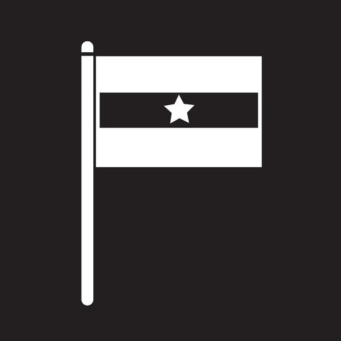 vlag pictogram symbool teken vector