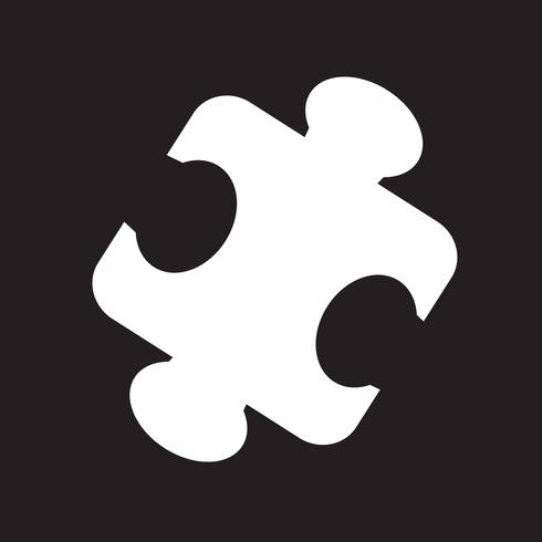 puzzel pictogram symbool teken vector