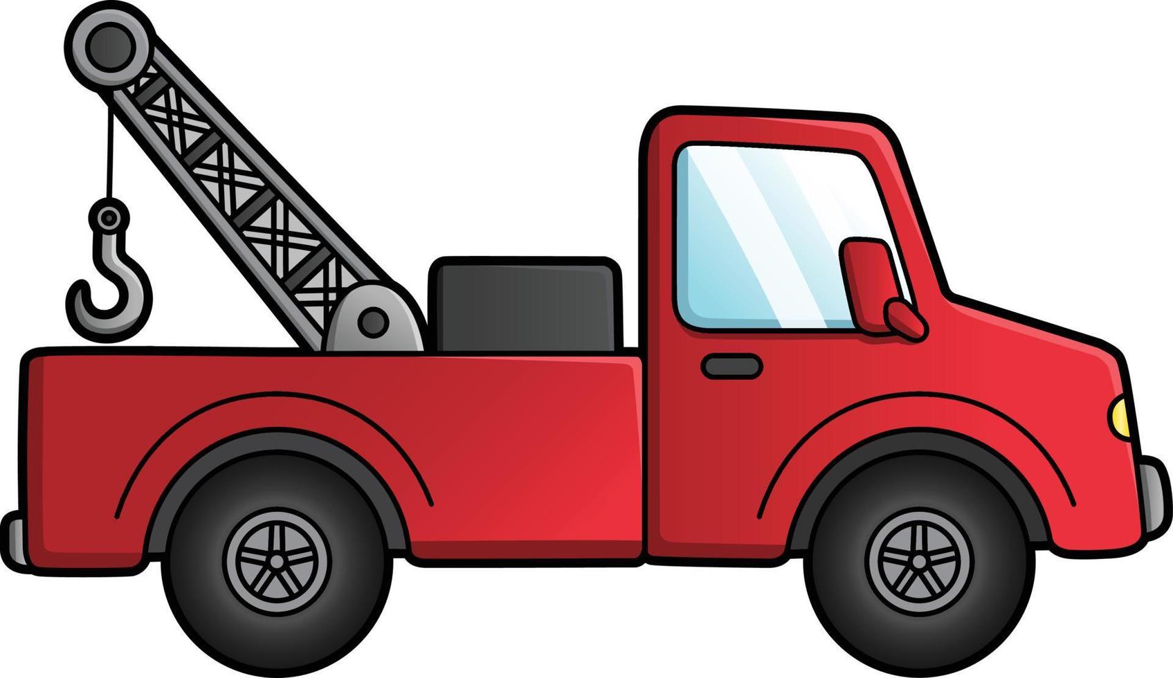 sleepwagen cartoon clipart gekleurde afbeelding vector