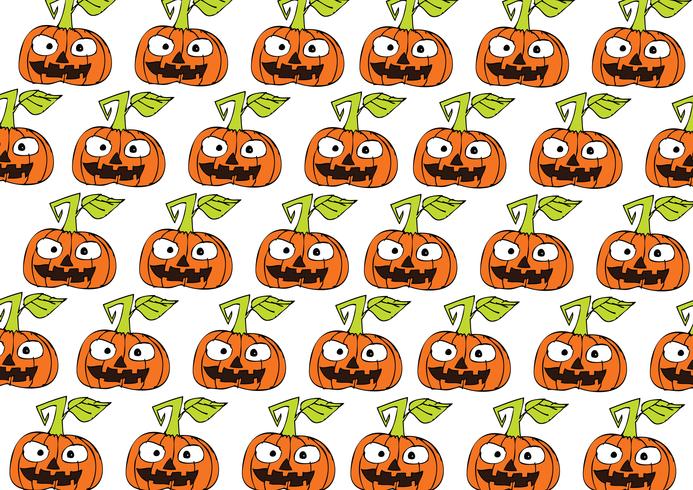 Halloween-pompoenachtergrond vector