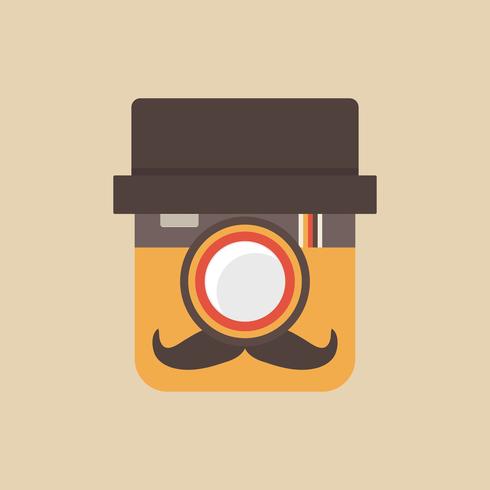 baard camera app vector