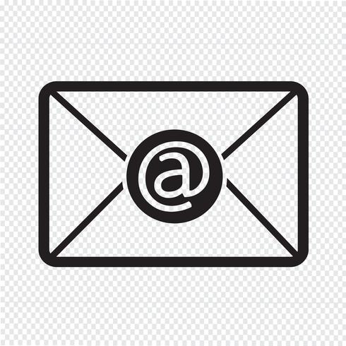 e-mail symboolpictogram vector