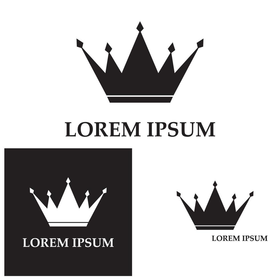 set van kroon iconen. verzameling kroonprijzen voor winnaars kampioenen leiderschap. vector geïsoleerde elementen voor logo label game hotel een app-ontwerp. koninklijke koning koningin prinses kroon.