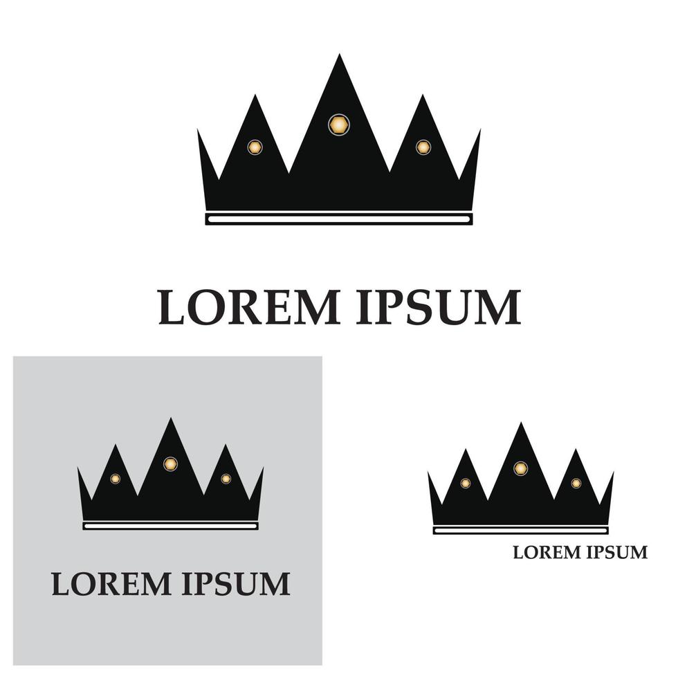 set van kroon iconen. verzameling kroonprijzen voor winnaars kampioenen leiderschap. vector geïsoleerde elementen voor logo label game hotel een app-ontwerp. koninklijke koning koningin prinses kroon.