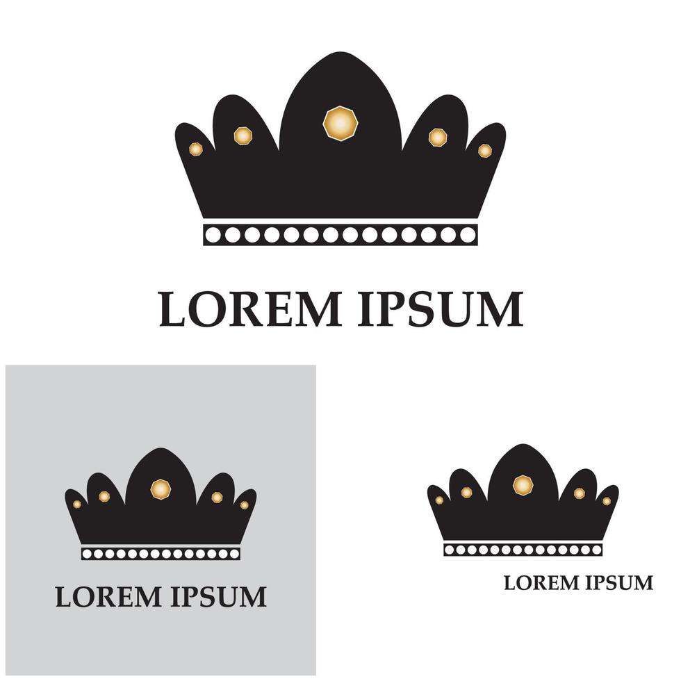 set van kroon iconen. verzameling kroonprijzen voor winnaars kampioenen leiderschap. vector geïsoleerde elementen voor logo label game hotel een app-ontwerp. koninklijke koning koningin prinses kroon.