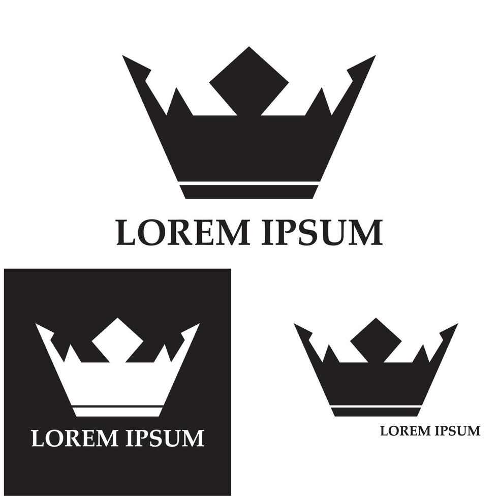 set van kroon iconen. verzameling kroonprijzen voor winnaars kampioenen leiderschap. vector geïsoleerde elementen voor logo label game hotel een app-ontwerp. koninklijke koning koningin prinses kroon.