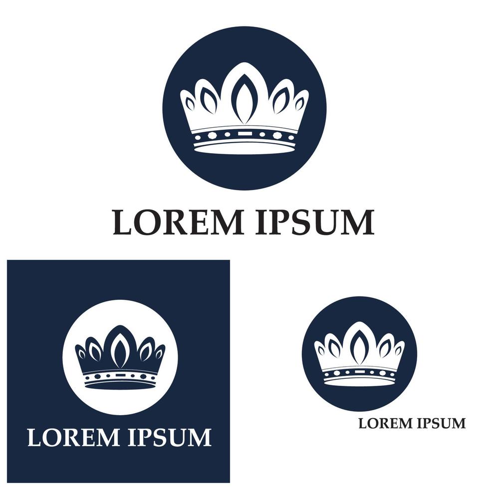 set van kroon iconen. verzameling kroonprijzen voor winnaars kampioenen leiderschap. vector geïsoleerde elementen voor logo label game hotel een app-ontwerp. koninklijke koning koningin prinses kroon.