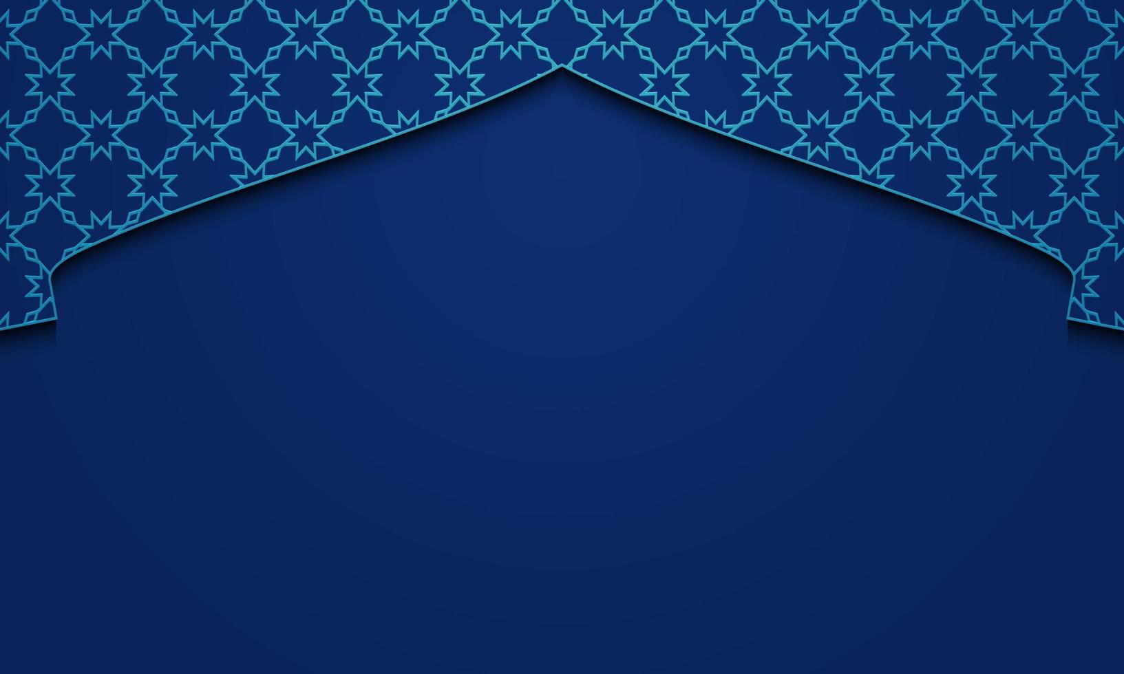 vectorafbeelding van ramadan kareem met blauwe achtergrond. geschikt voor wenskaarten, behang en andere. vector