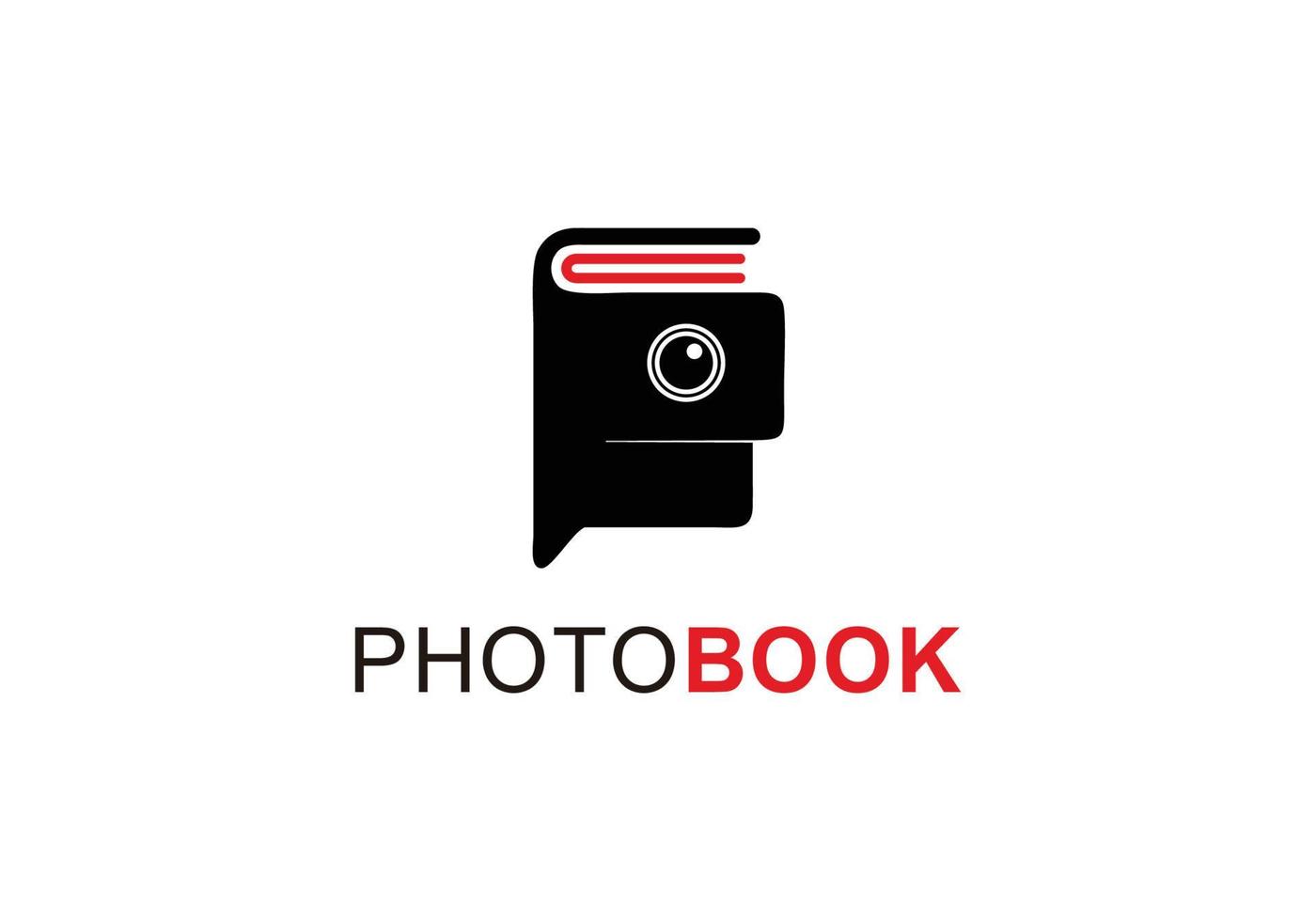 logo pictogram ontwerp camera en boek symbool sjabloon vector